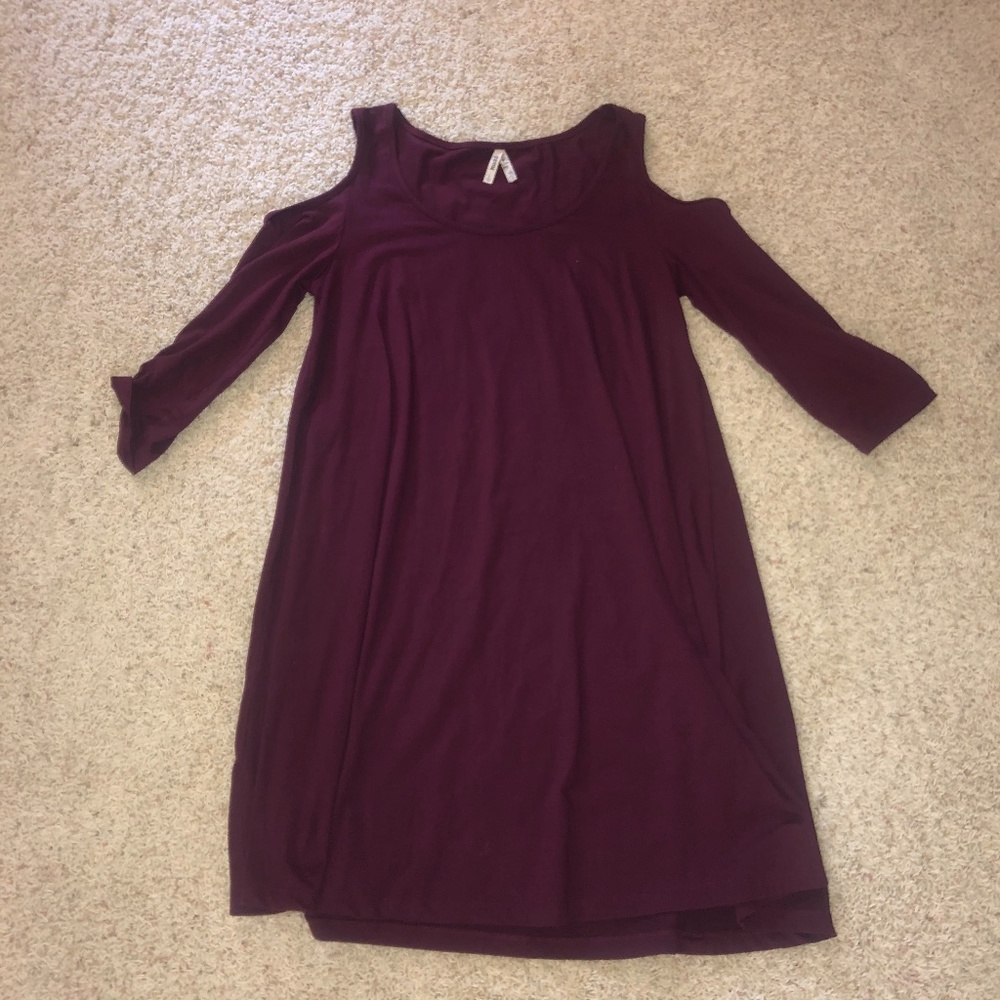 Mudd Women's Cold Shoulder Dress